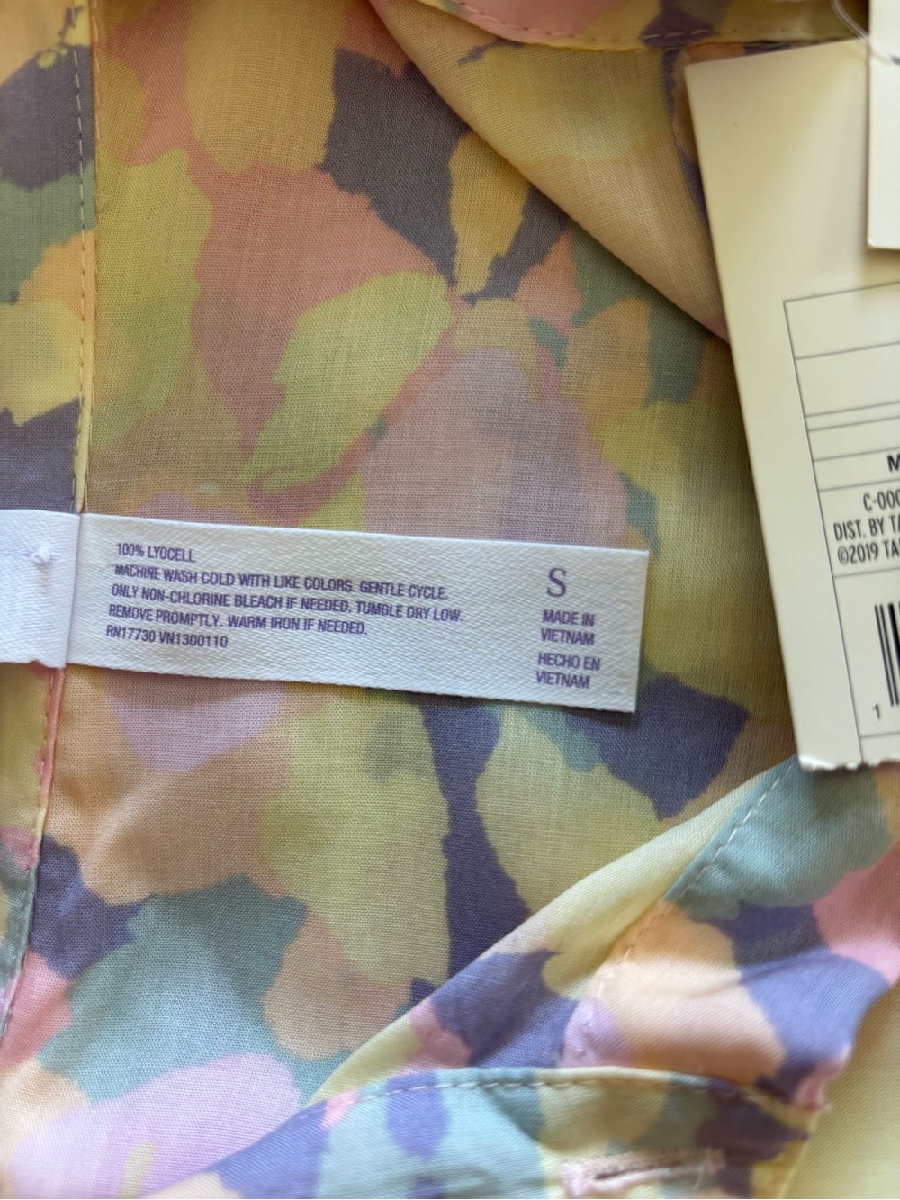 Stars Above Abstract Pink Lavender Pastel Pajama Set Lyocell Lounge Feminine S - Picture 6 of 13